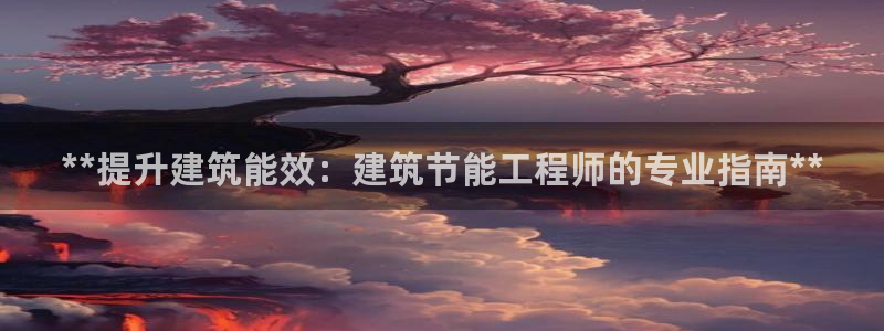 e尊国际官网：**提升建筑能效：建筑节能工程师的专业指南**