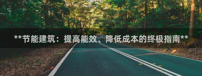 e尊国际-可可计划：**节能建筑：提高能效、降低成本的终极指南**