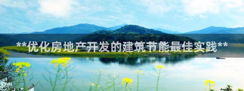 e尊平台：**优化房地产开发的建筑节能最佳实践**