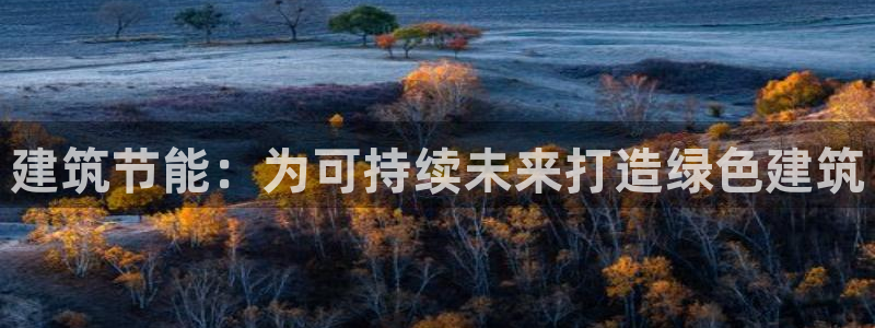 E尊国际：建筑节能：为可持续未来打造绿色建筑