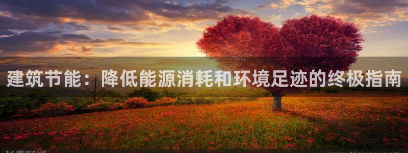 e尊国际的手机登录网站：建筑节能：降低能源消耗和环境足迹的终极指南