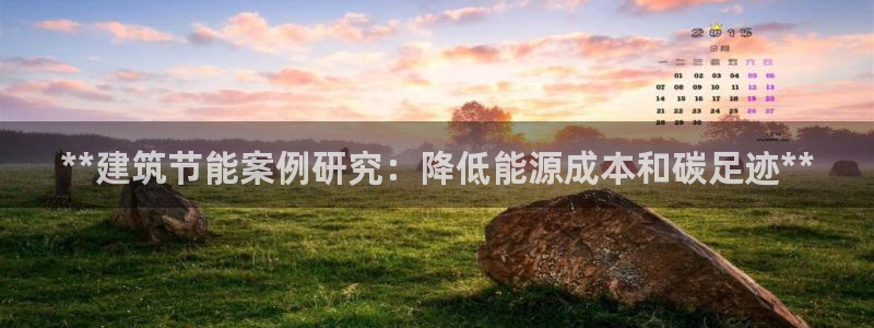 e尊国际娱乐官网地址：**建筑节能案例研究：降低能源成本和碳足迹**