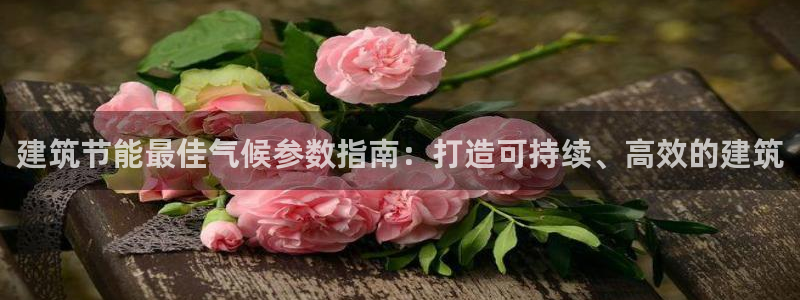 e尊电竞：建筑节能最佳气候参数指南：打造可持续、高效的建筑