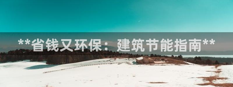 e尊国际客服：**省钱又环保：建筑节能指南**