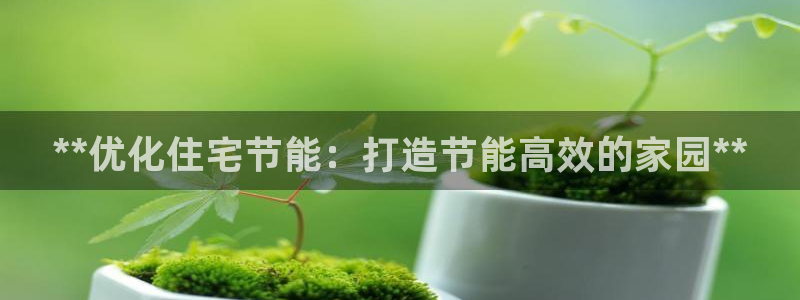 e尊平台：**优化住宅节能：打造节能高效的家园**