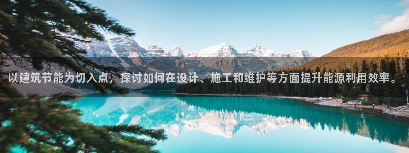e尊国际的手机登录网站：以建筑节能为切入点，探讨如何在设计、施工和维护等方面提升能源利用效率。