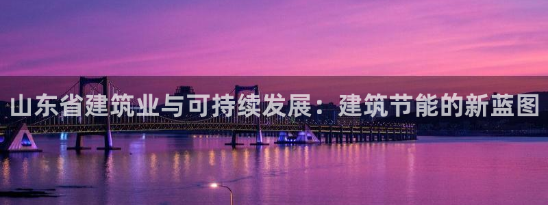 e尊国际网址：山东省建筑业与可持续发展：建筑节能的新蓝图